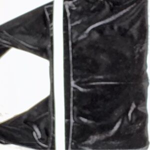 LOFT Black Velvet Leggings